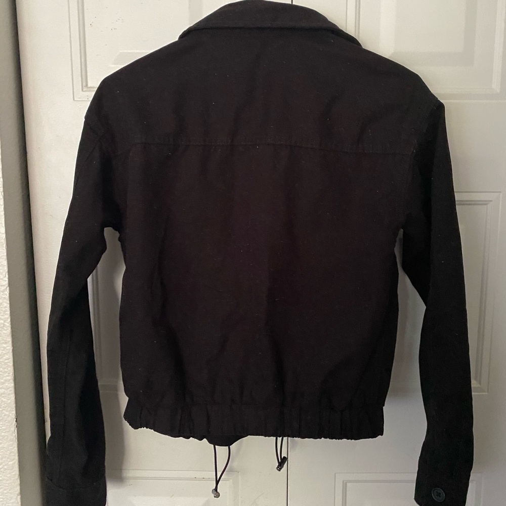 black button up jacket - Picture 2 of 2